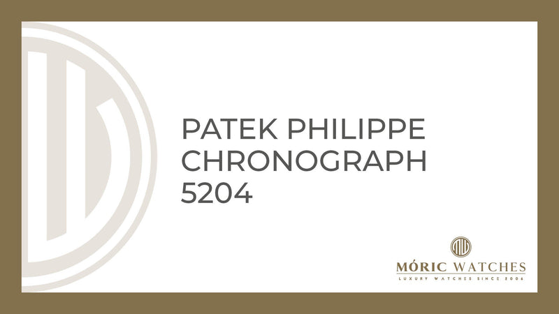 Patek Philippe Chronograph 5204: Exklusiver Luxus bei Moric-Watches in München