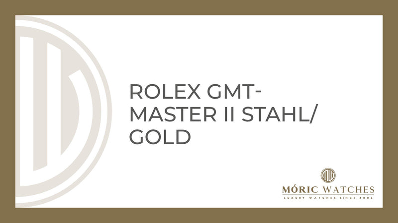 Rolex GMT-Master II Stahl-Gold – Eleganz und Präzision bei Moric-Watches