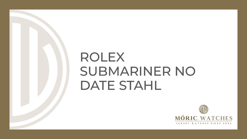 Rolex Submariner No Date: Zeitlose Eleganz für Uhrenliebhaber