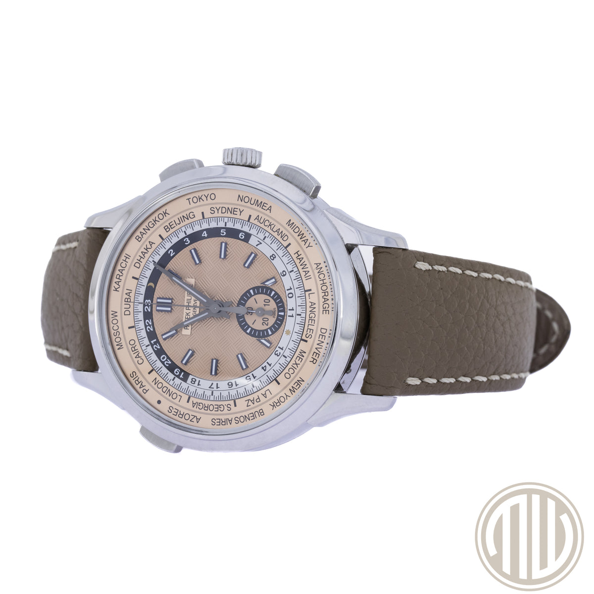 Patek Philippe World Time Chronograph Flyback | Salmon Dial | Box and Papers | 2023 | 5935A