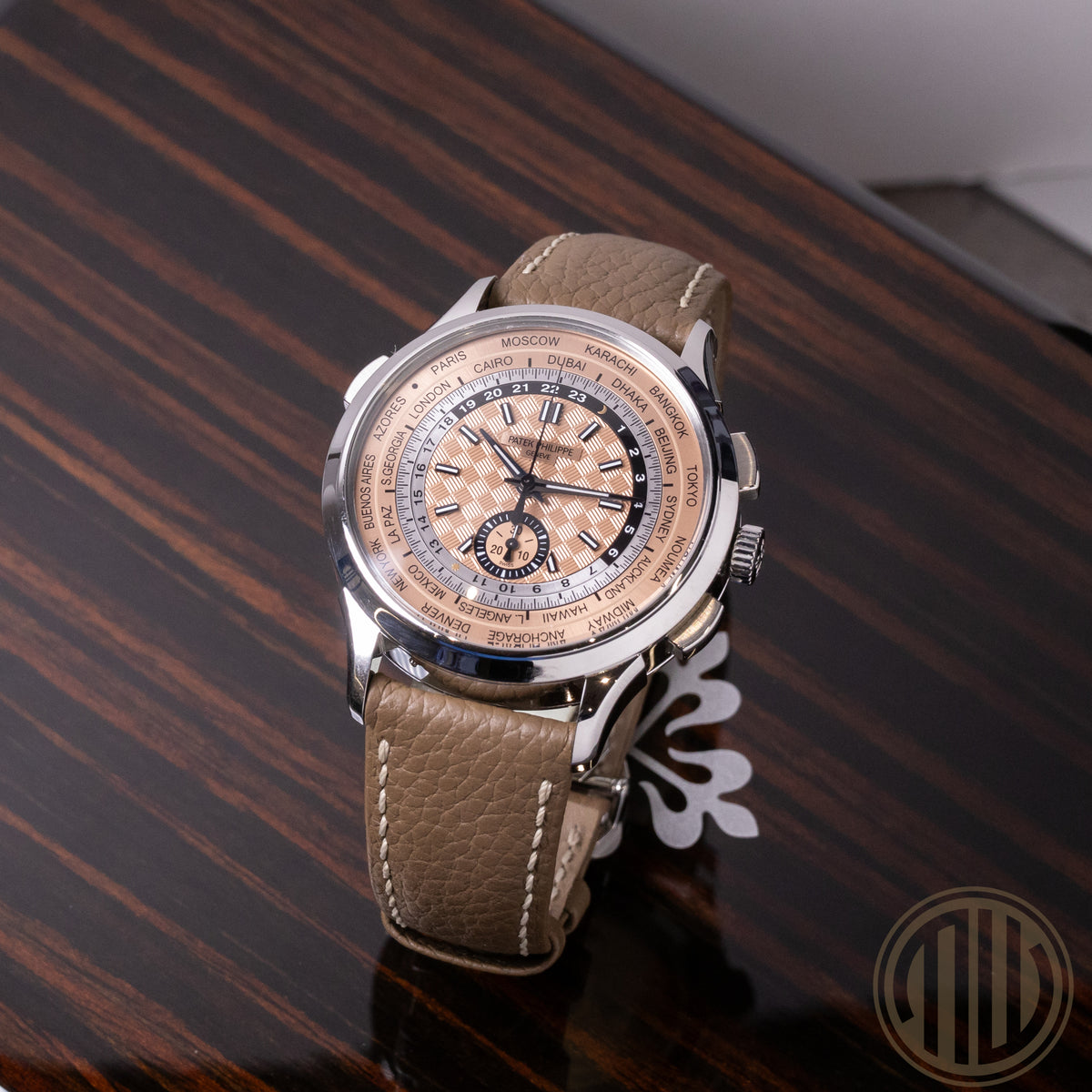 Patek Philippe World Time Chronograph Flyback | Salmon Dial | Box and Papers | 2023 | 5935A