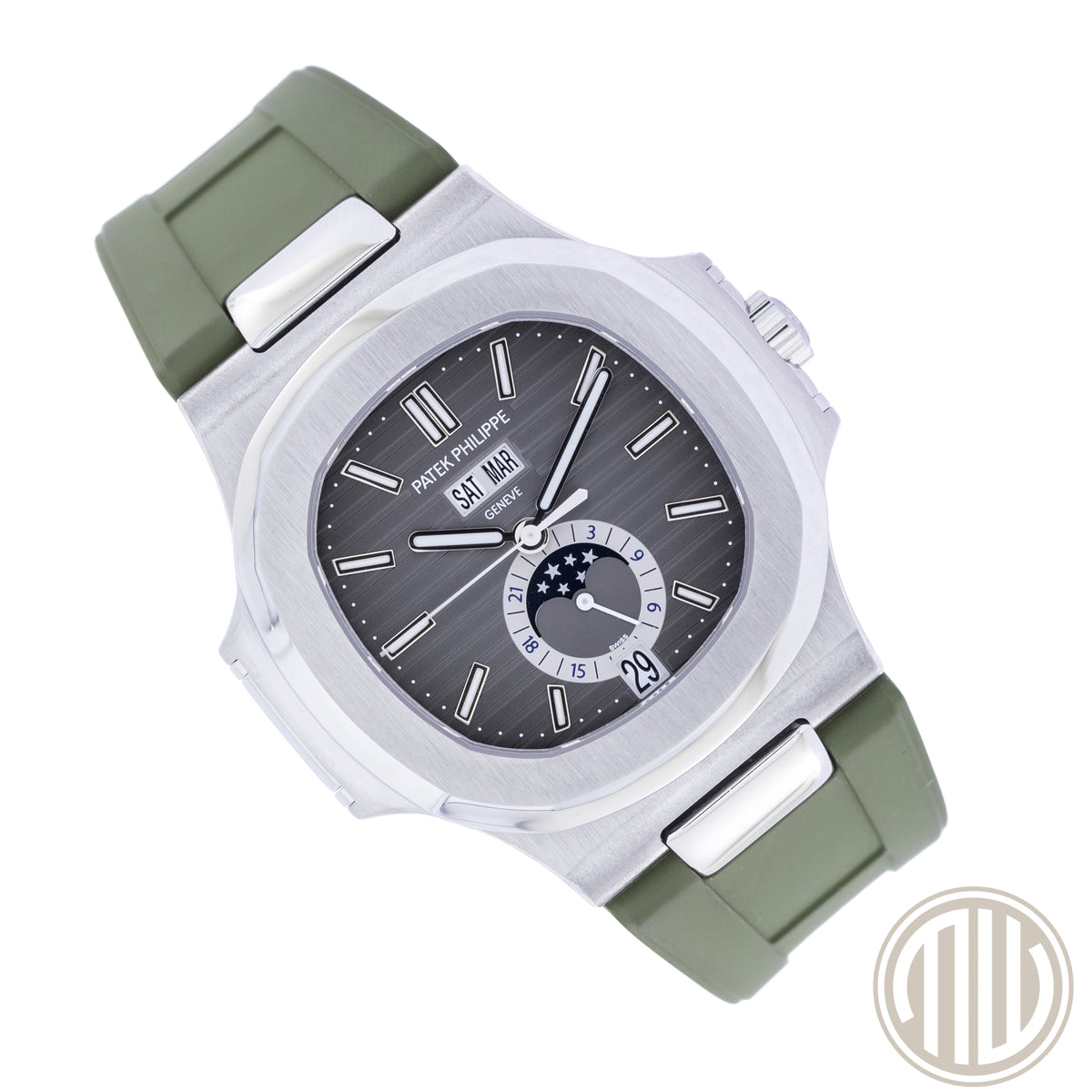 Patek Philippe Nautilus Annual Calendar | New Patek-Service | Box and Papers | 2011