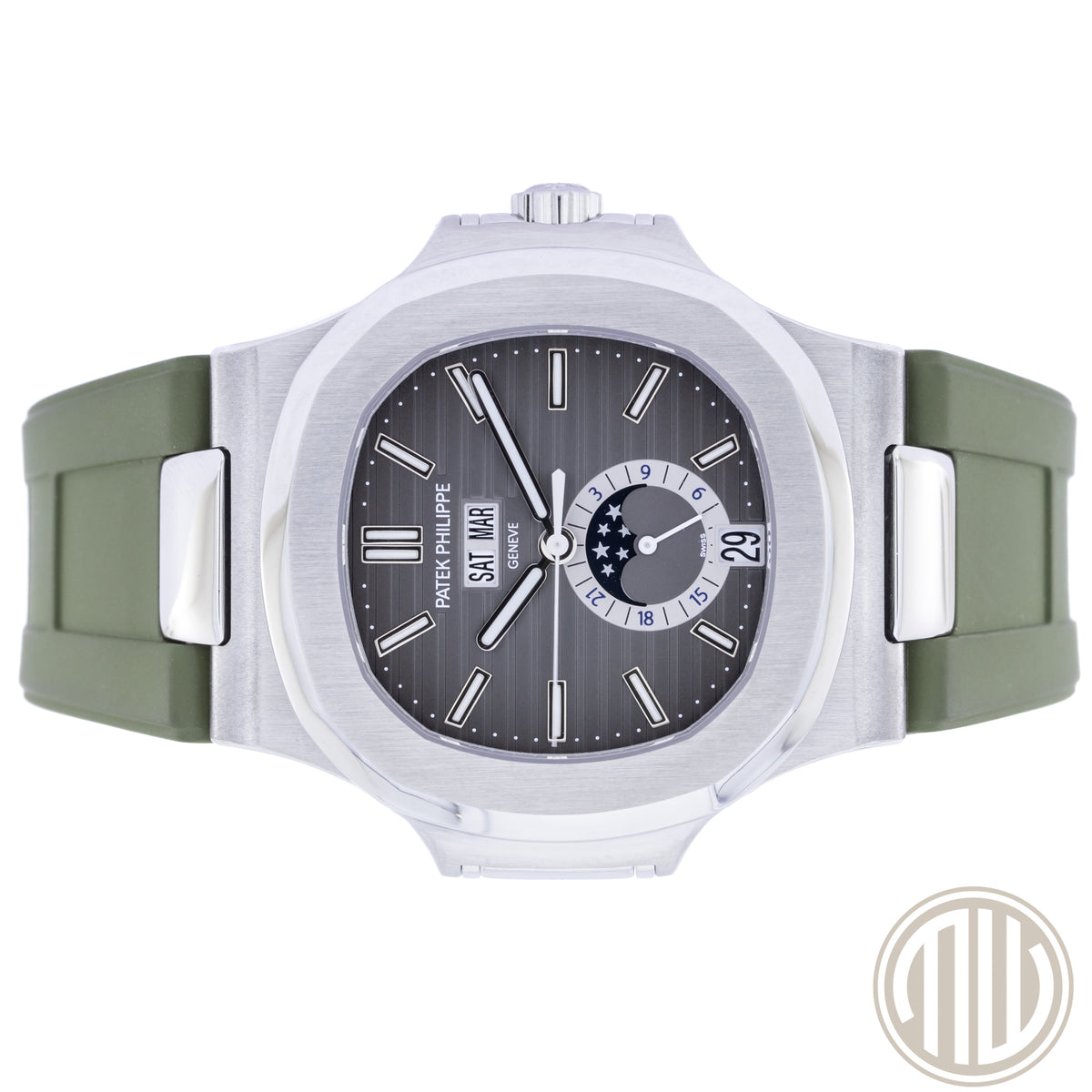 Patek Philippe Nautilus Annual Calendar | New Patek-Service | Box and Papers | 2011