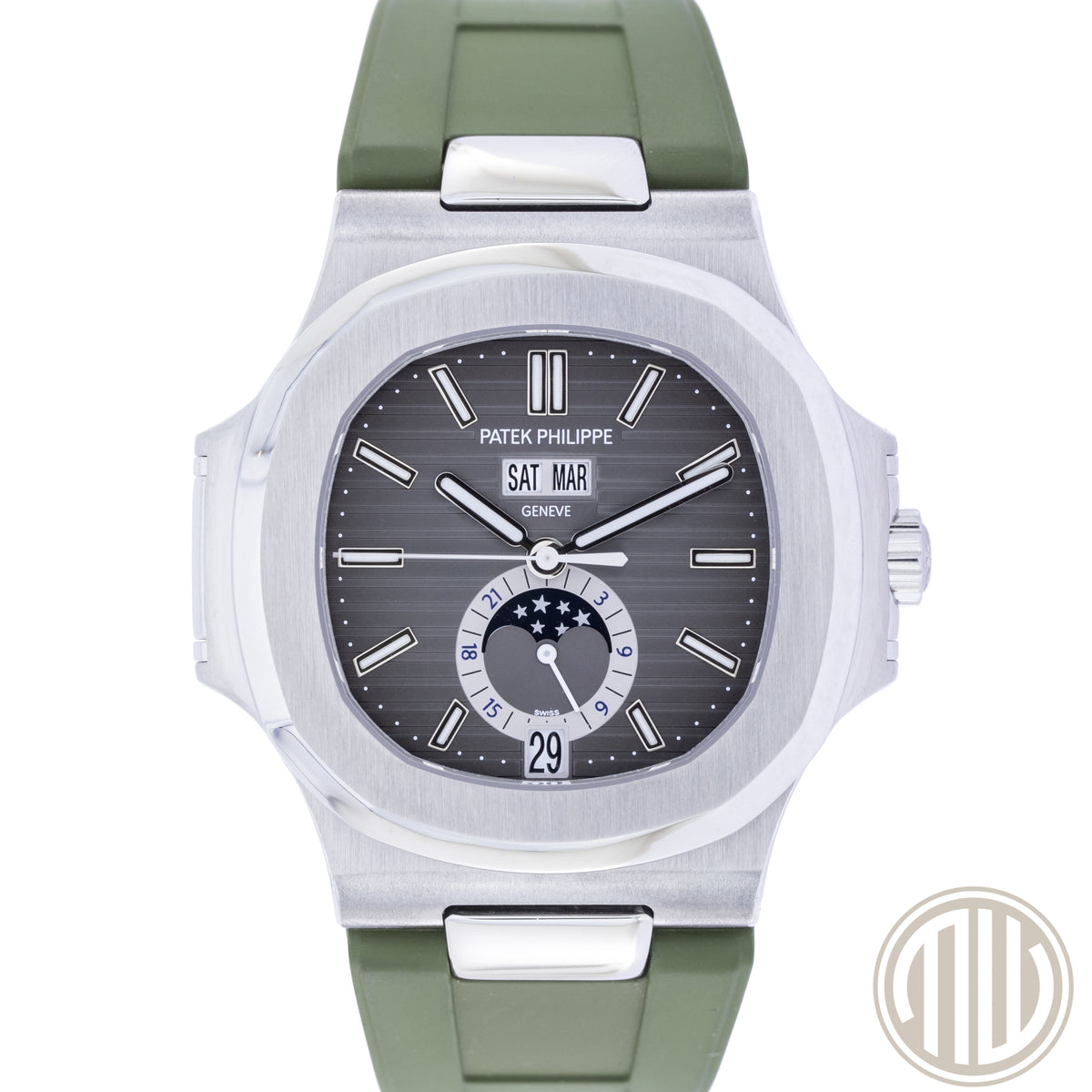 Patek Philippe Nautilus Annual Calendar | New Patek-Service | Box and Papers | 2011