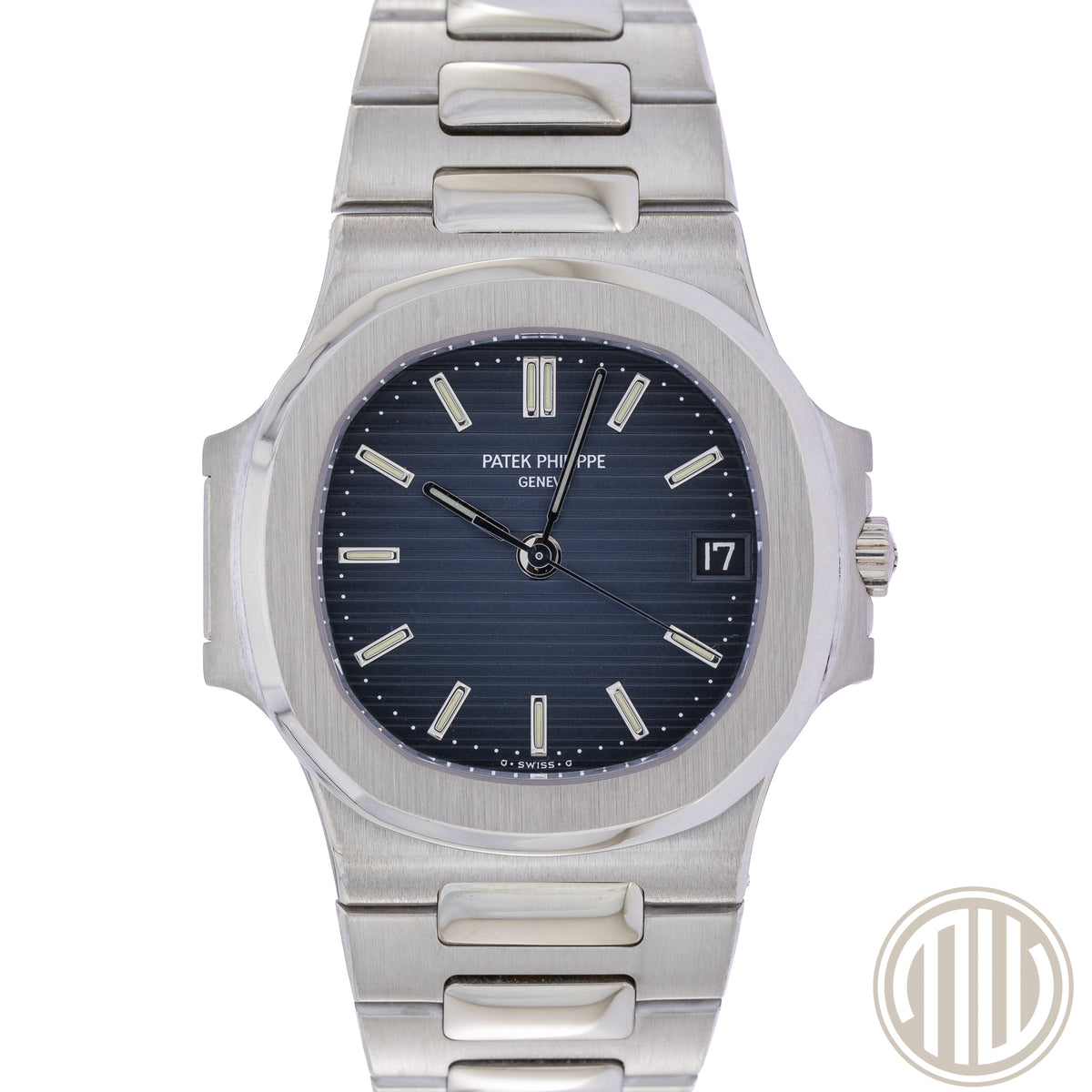 Patek Philippe Nautilus Ref: 3800 | RARE | Whitegold | Blue Dial