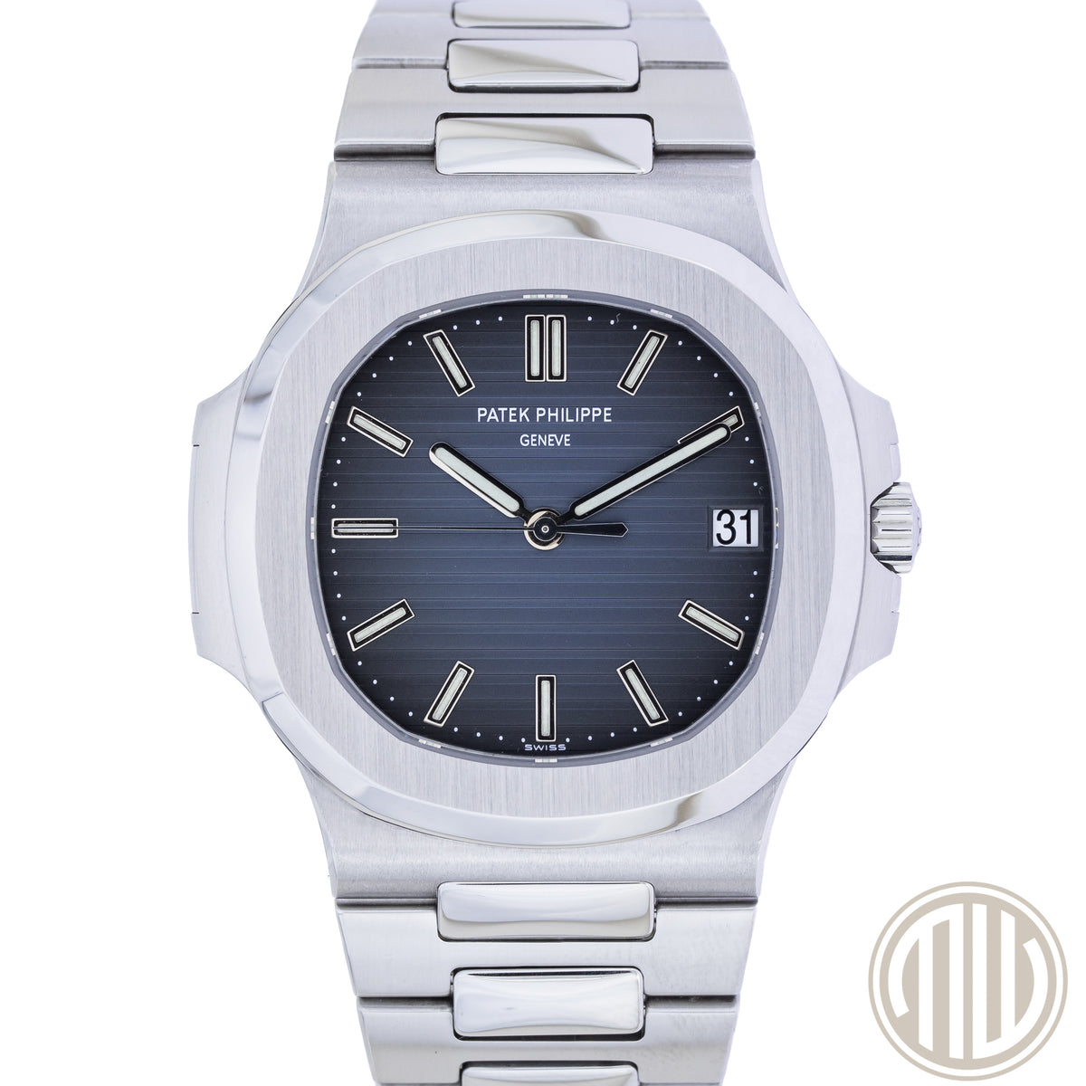Patek Philippe Nautilus Blue Dial | German Watch | Box and Papers | 2008