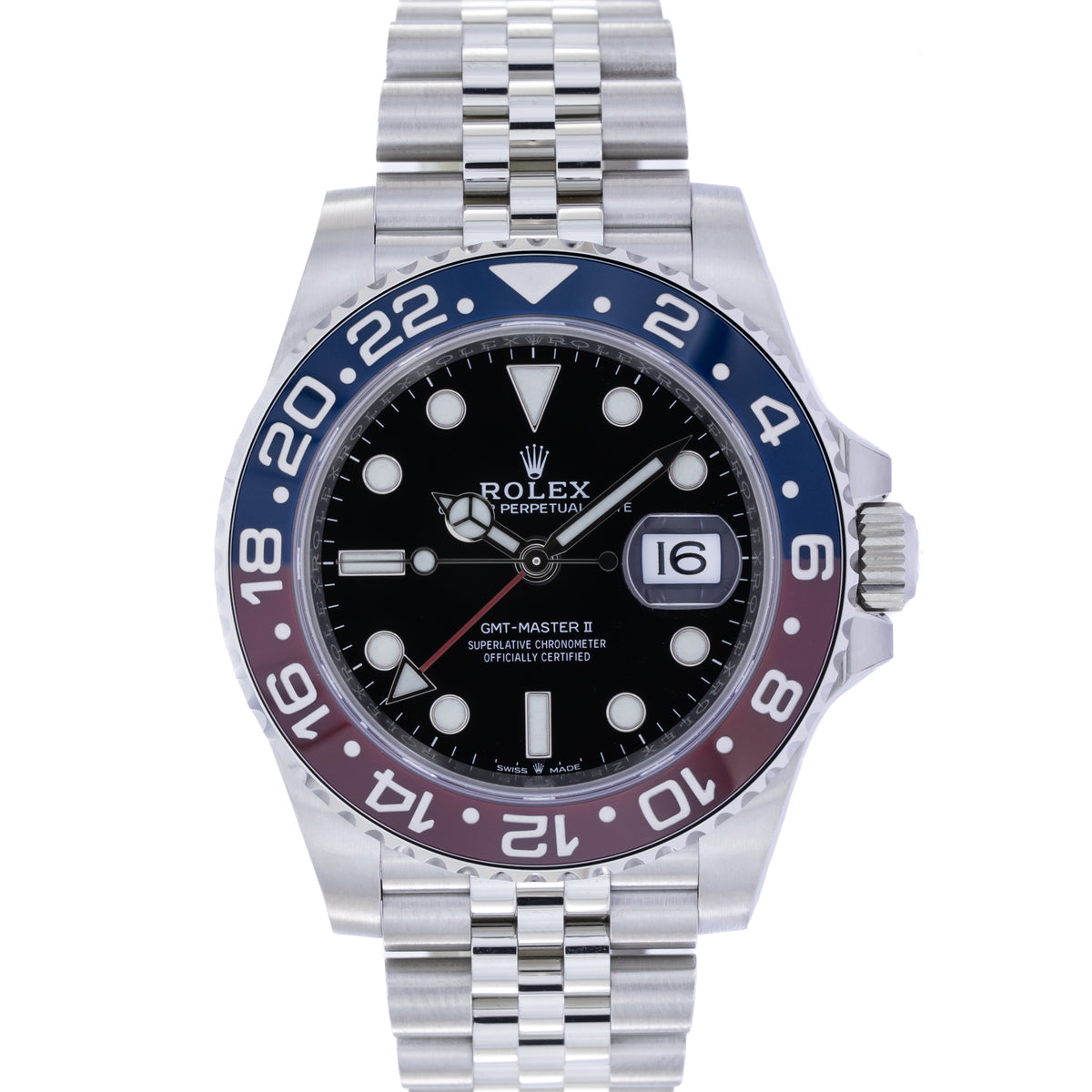Rolex GMT-Master II Pepsi | Lc100 | New | Unworn | Box and Papers | 2019 | 126710BLRO
