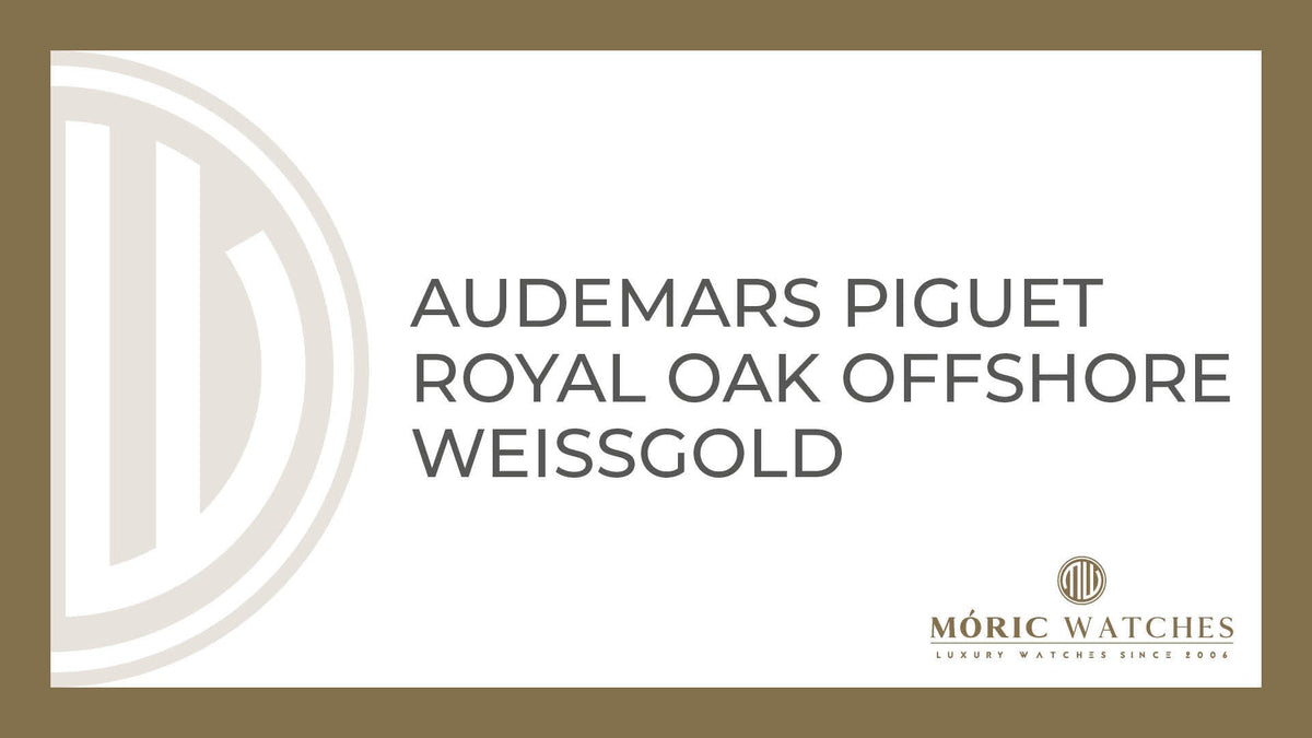 Audemars Piguet Royal Oak Offshore Weißgold – Exklusive Uhr bei Moric-Watches München