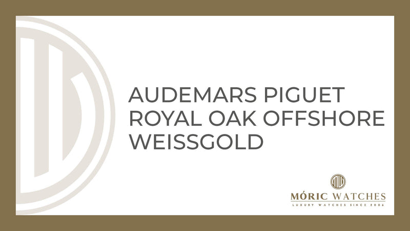 Audemars Piguet Royal Oak Offshore Weißgold – Exklusive Uhr bei Moric-Watches München