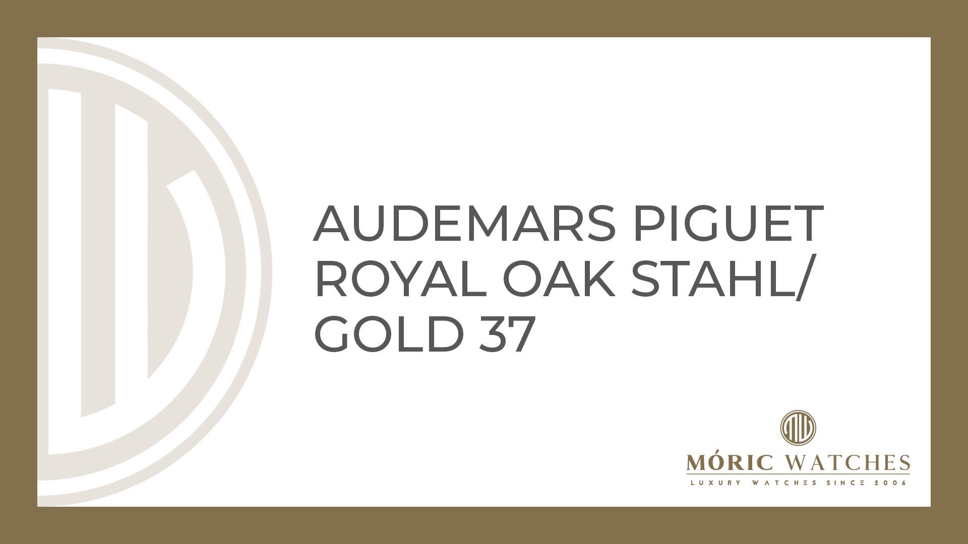 Audemars Piguet Royal Oak Stahl-Gold 37: Eleganz und Exklusivität für München