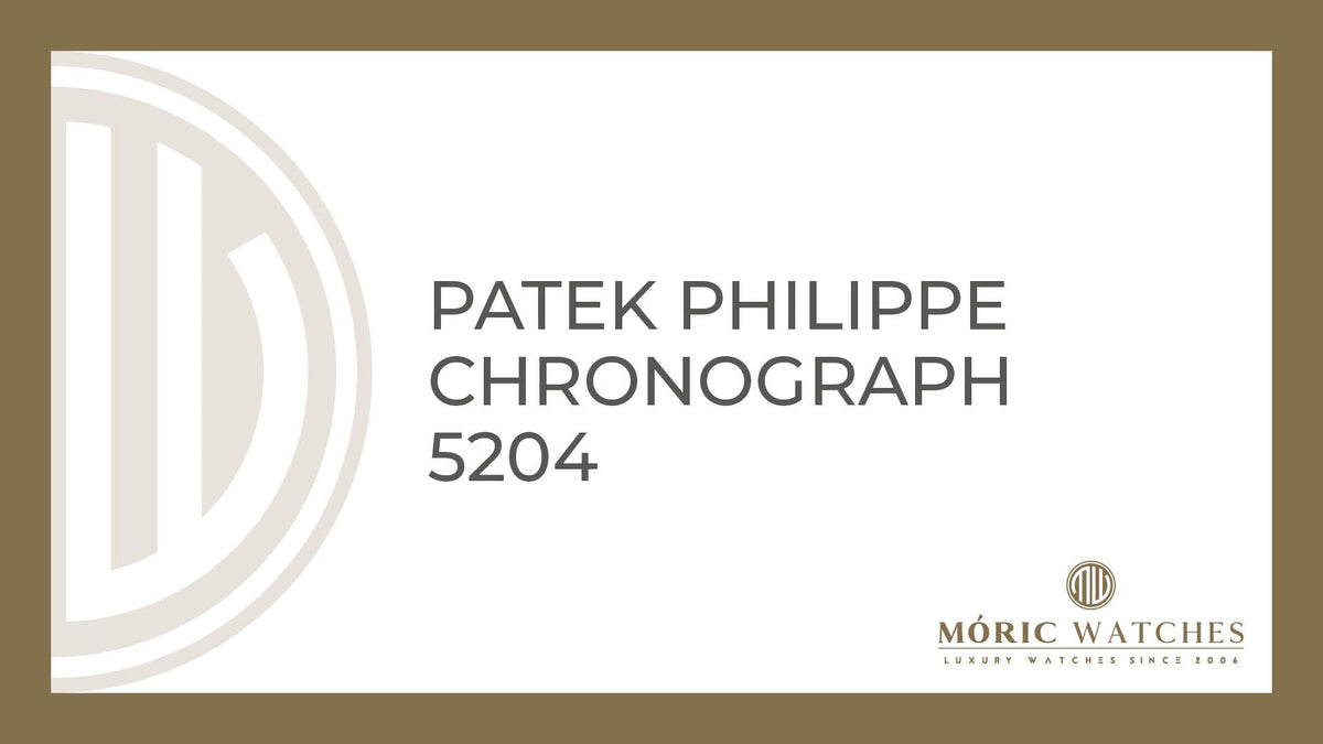 Patek Philippe Chronograph 5204: Exklusiver Luxus bei Moric-Watches in München