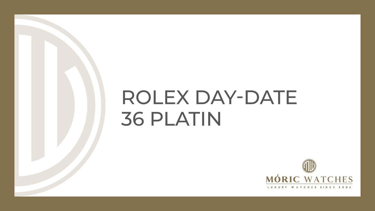 Rolex Day-Date 36 Platin: Luxus und Präzision vereint