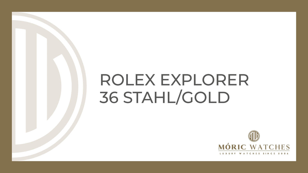 Rolex Explorer 36 Stahl-Gold bei Moric-Watches in München entdecken