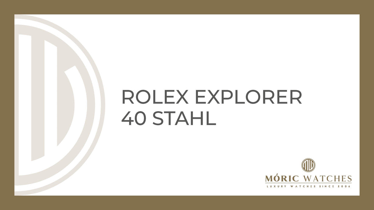 Rolex Explorer 40 Stahl – Präzision und Stil aus München