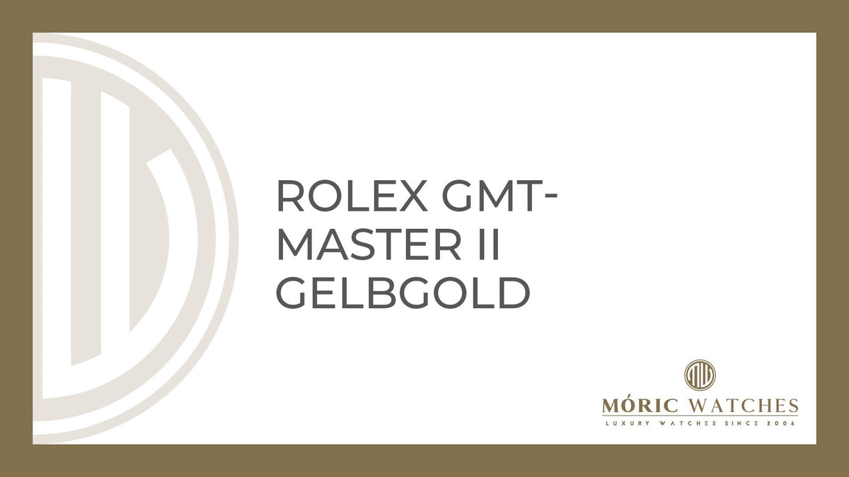 Rolex GMT-Master II Gelbgold – Eleganz trifft auf Funktionalität