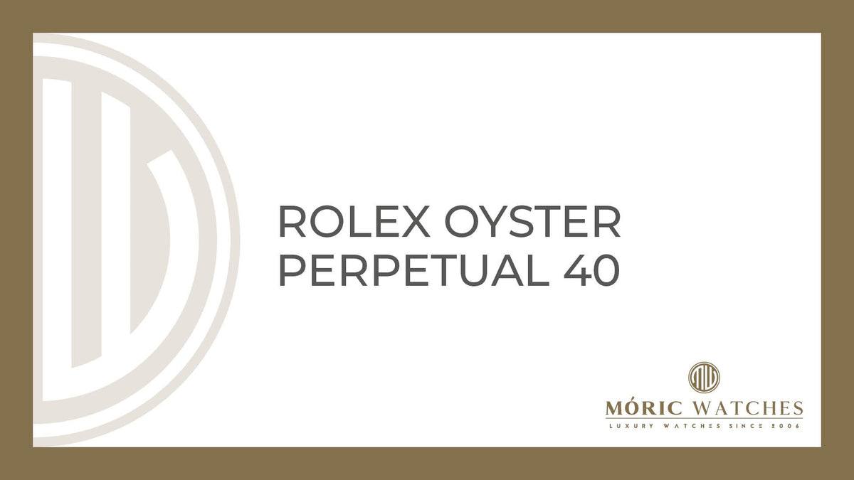 Rolex Oyster Perpetual 40 – Meisterhafte Uhrmacherkunst in München