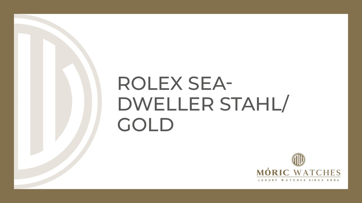 Rolex Sea-Dweller Stahl-Gold: Exklusiver Luxus bei Moric-Watches in München