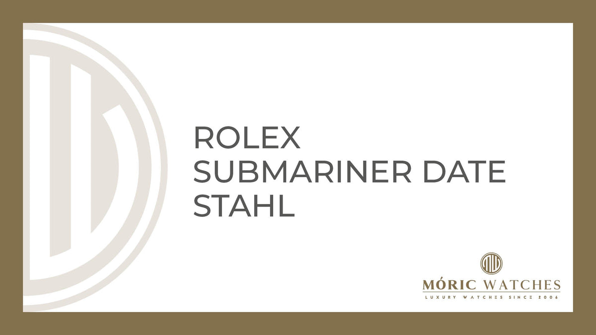 Rolex Submariner Date in Stahl bei Moric Watches München