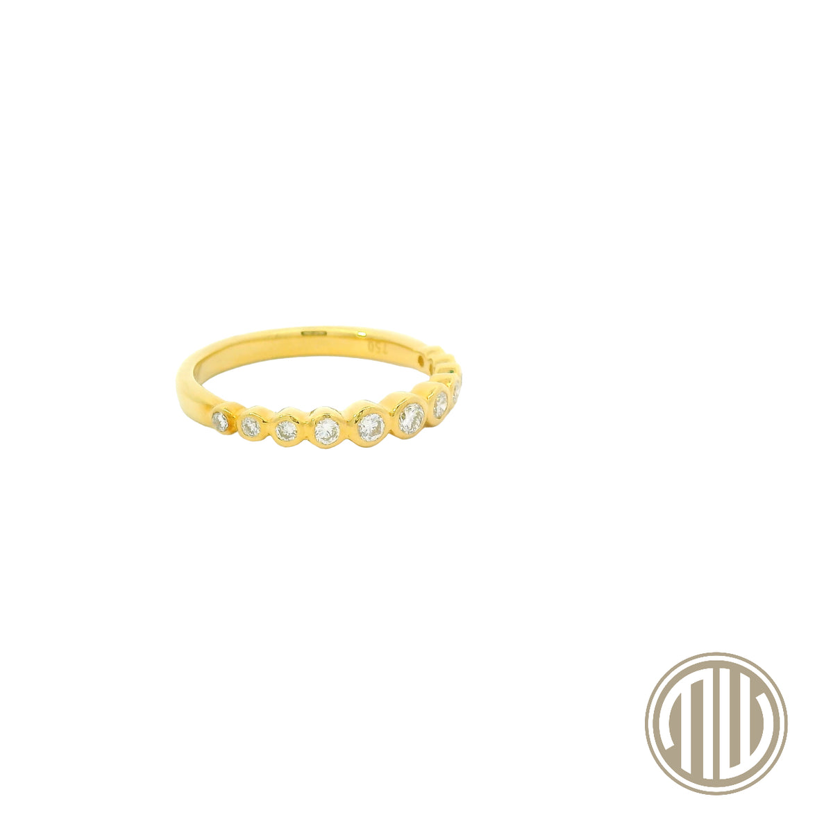 Diamant Ring 750 Gelbgold 0.27ct