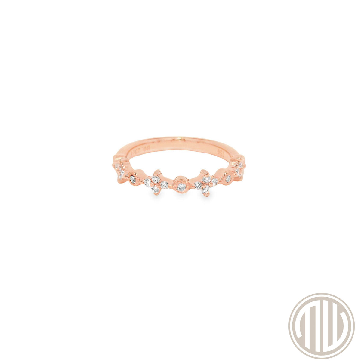 Diamant Ring / 750 Roségold