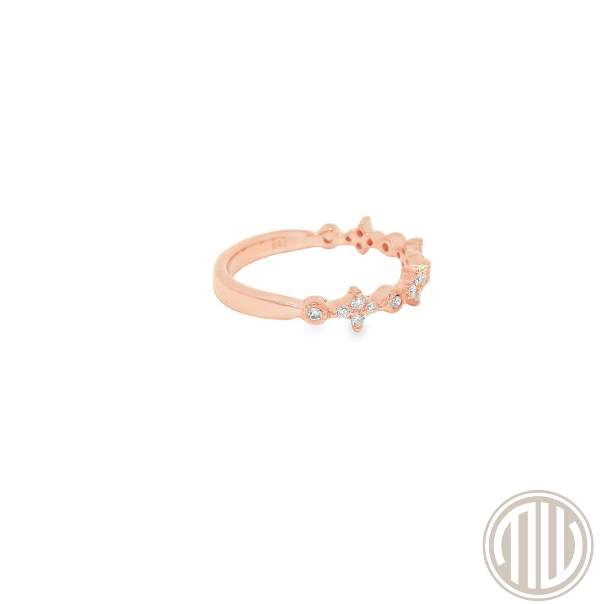 Diamant Ring / 750 Roségold