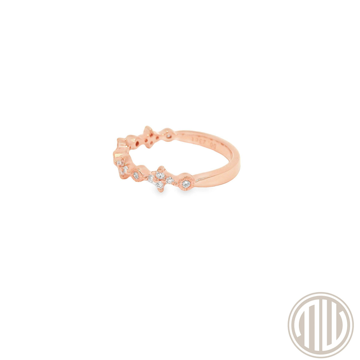 Diamant Ring / 750 Roségold