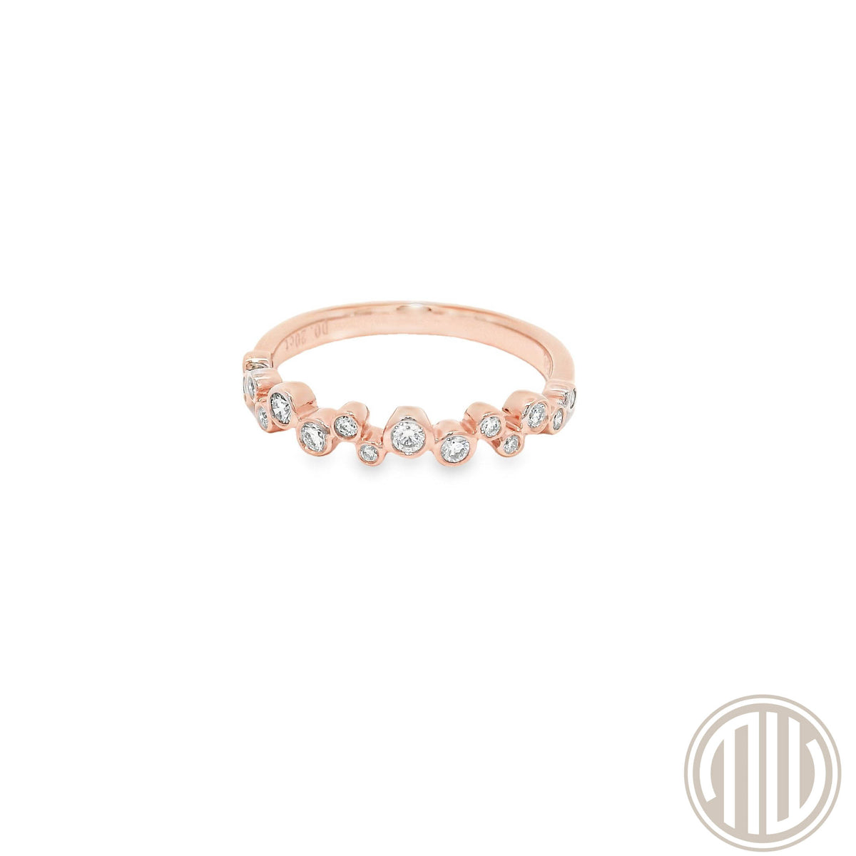 Diamant Ring 750 Roségold 0.20ct