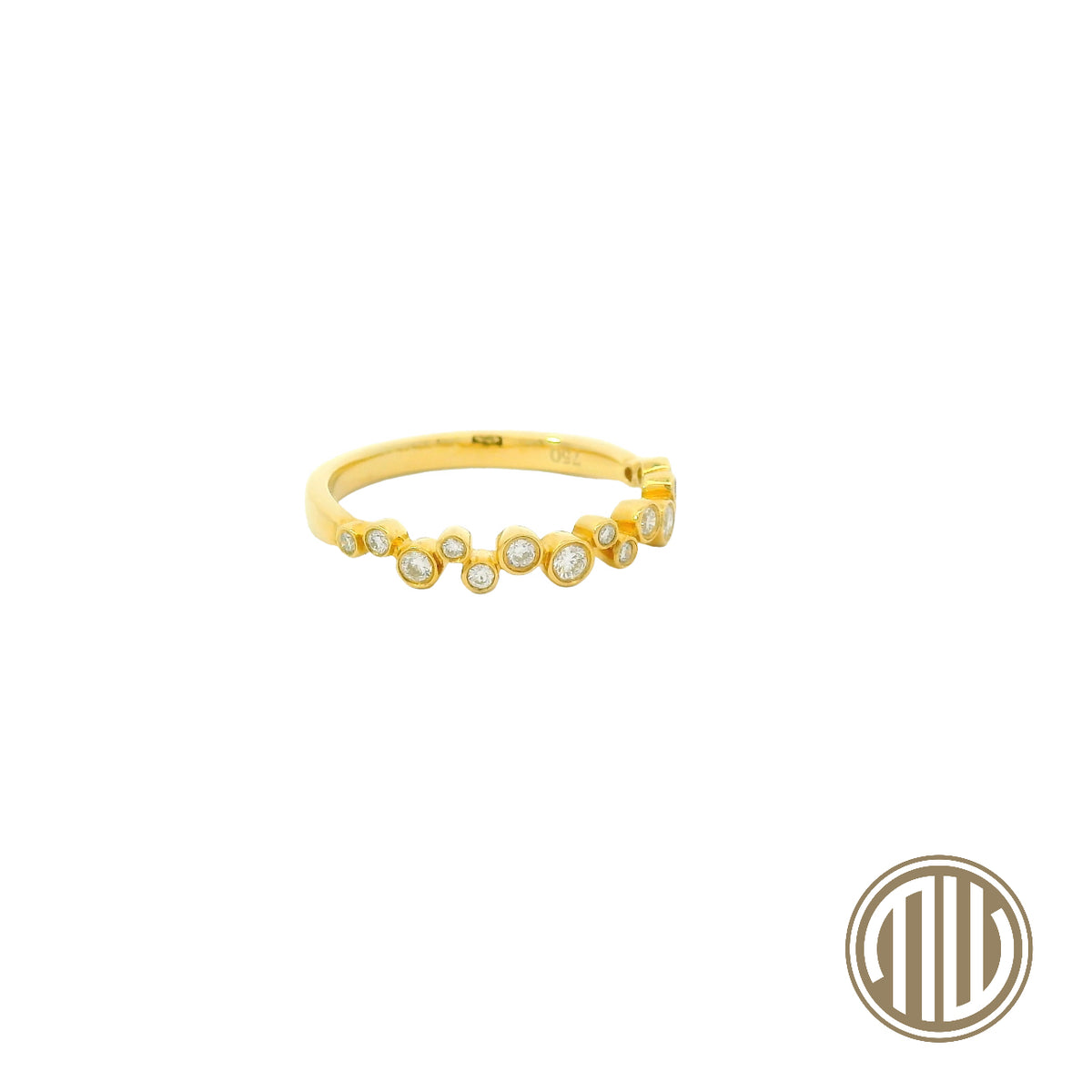 Briliant Ring 750 Gelbgold 0.20ct