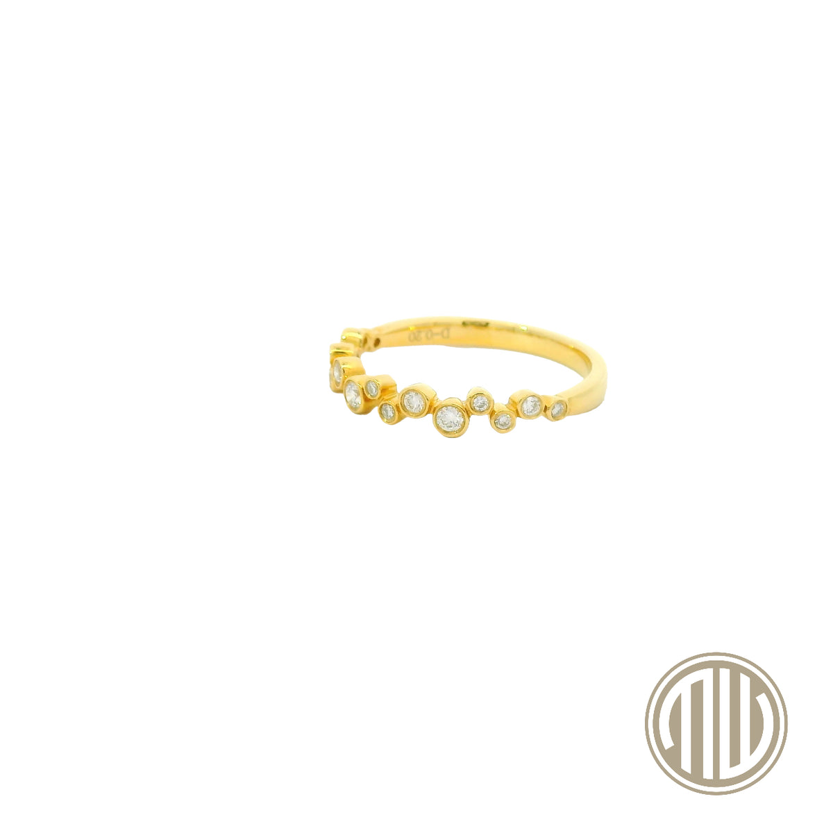 Briliant Ring 750 Gelbgold 0.20ct