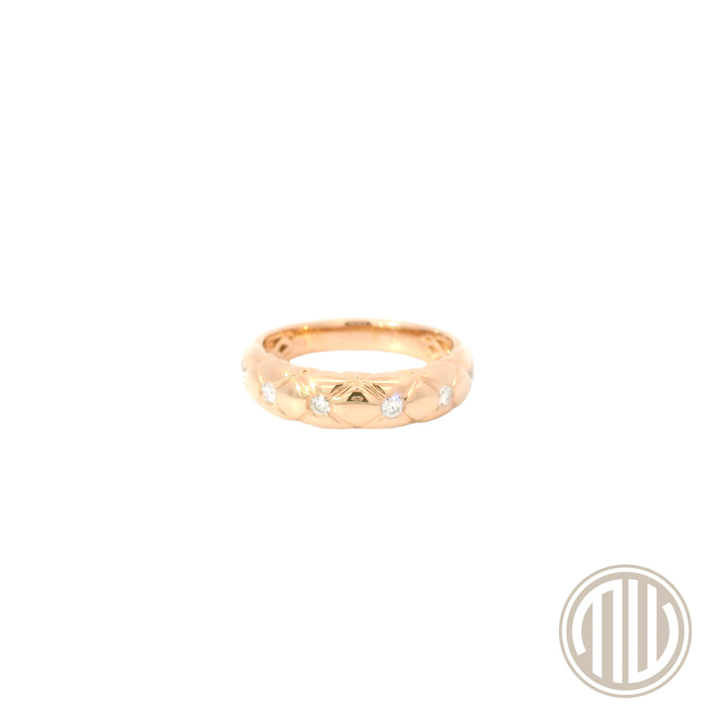 Diamant Ring 750 Roségold 0.17ct