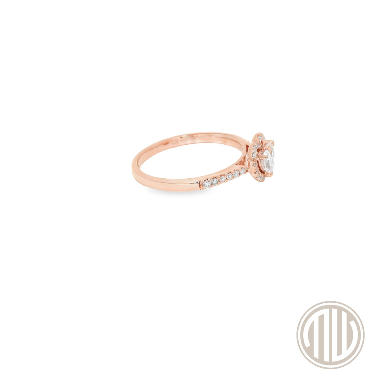 Diamant Ring 750 Roségold