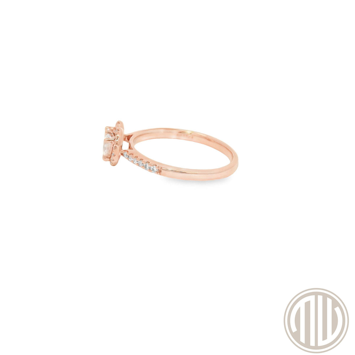 Diamant Ring 750 Roségold