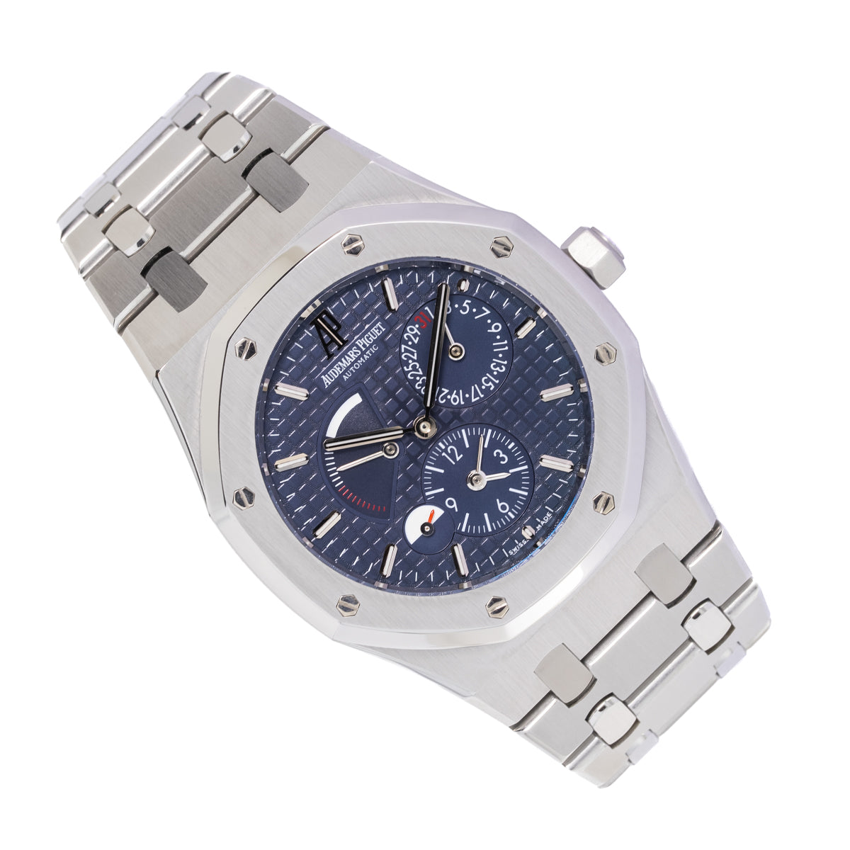 Audemars Piguet Royal Oak Dual Time Blue Dial | New AP-Service | Box and Papers | 2009