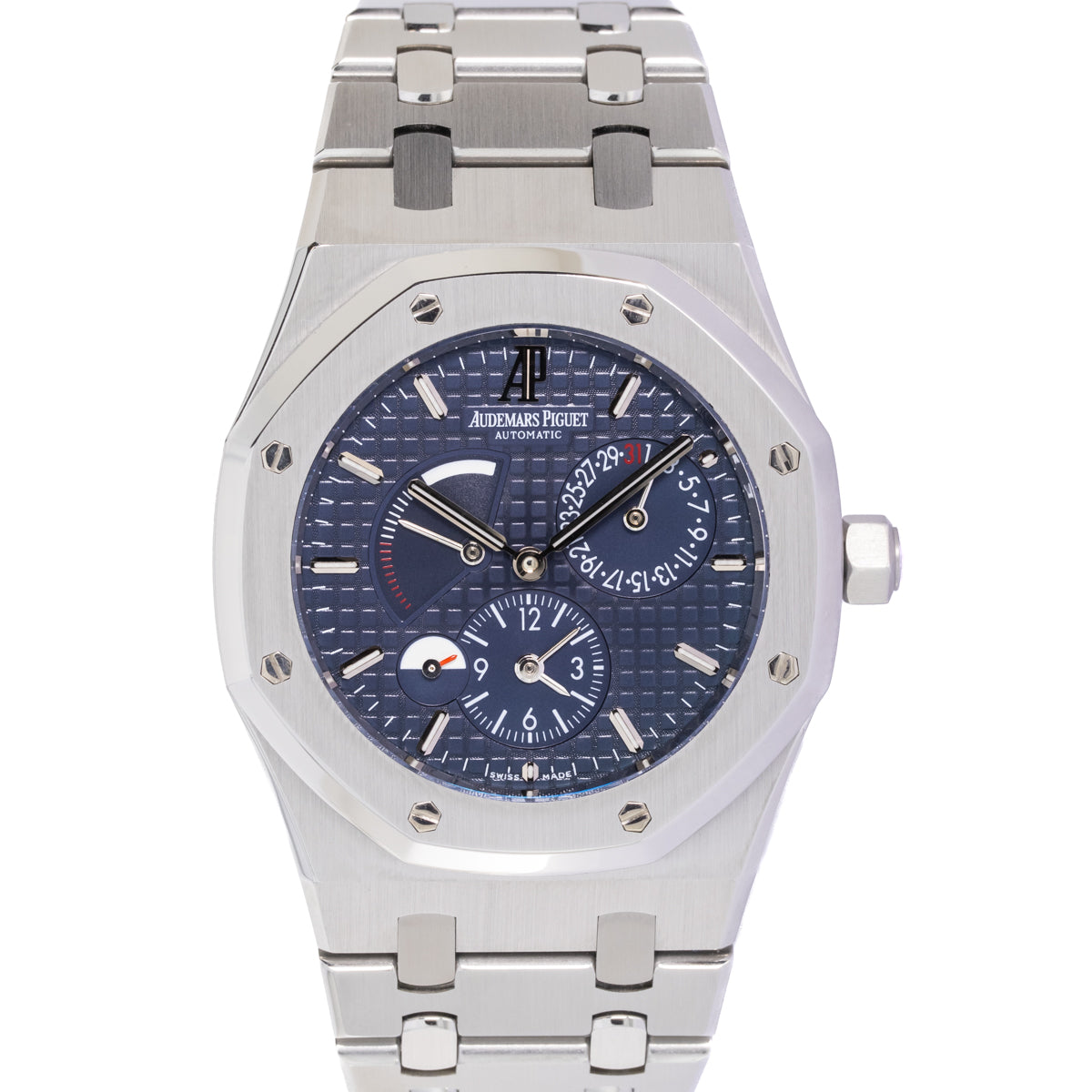 Audemars Piguet Royal Oak Dual Time Blue Dial | New AP Service | Box and Papers | 2009