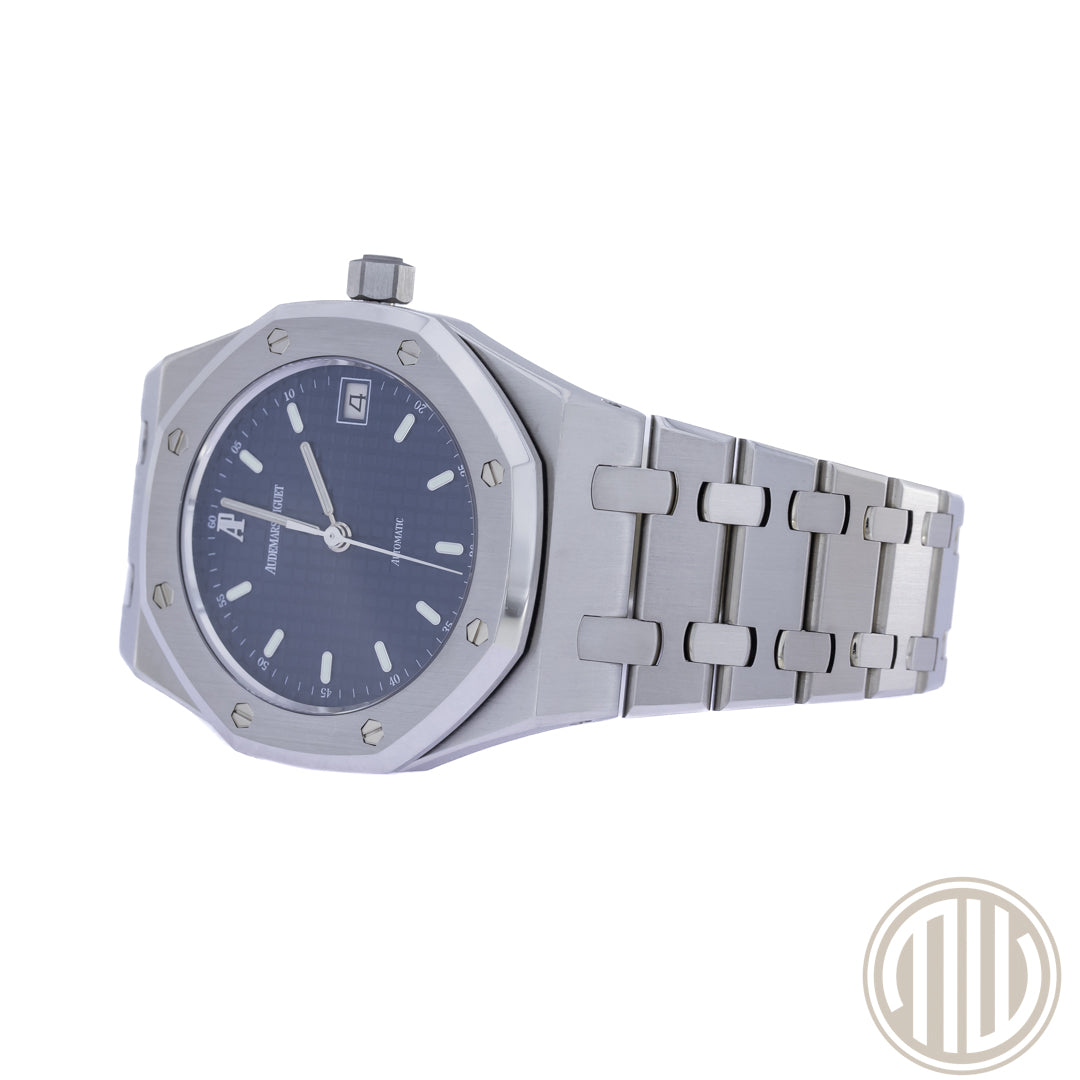 Audemars Piguet Royal Oak Blue Dial | New AP-Service | Box and Papers | 2003