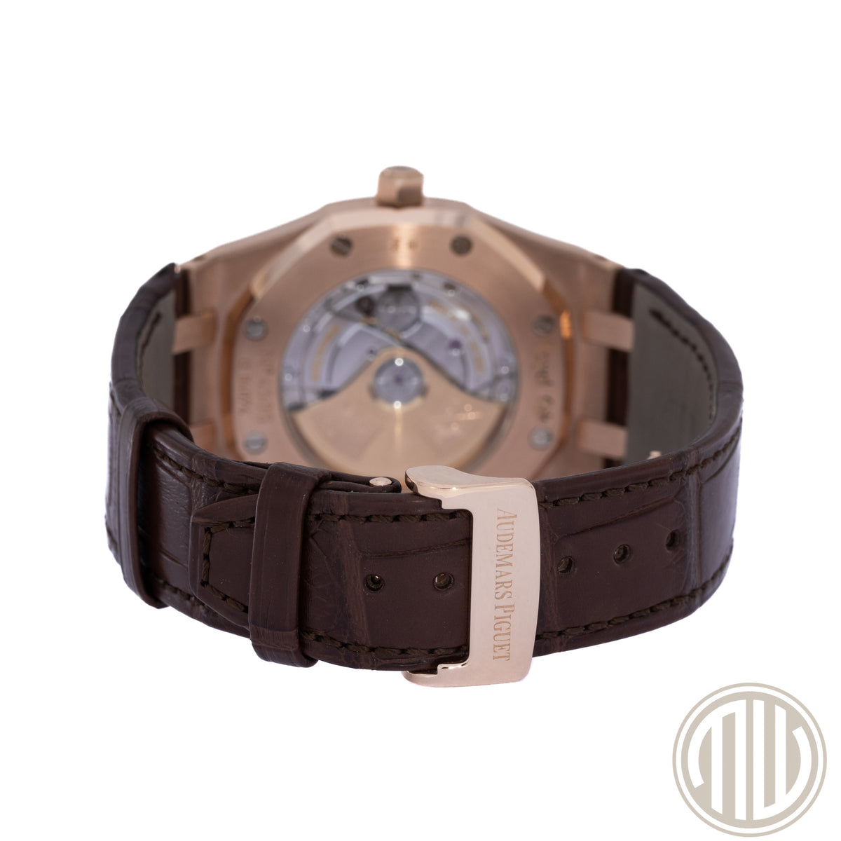 Audemars Piguet Royal Oak Selfwinding White Dial | 18kt Rosegold | Box and Papers | 2013