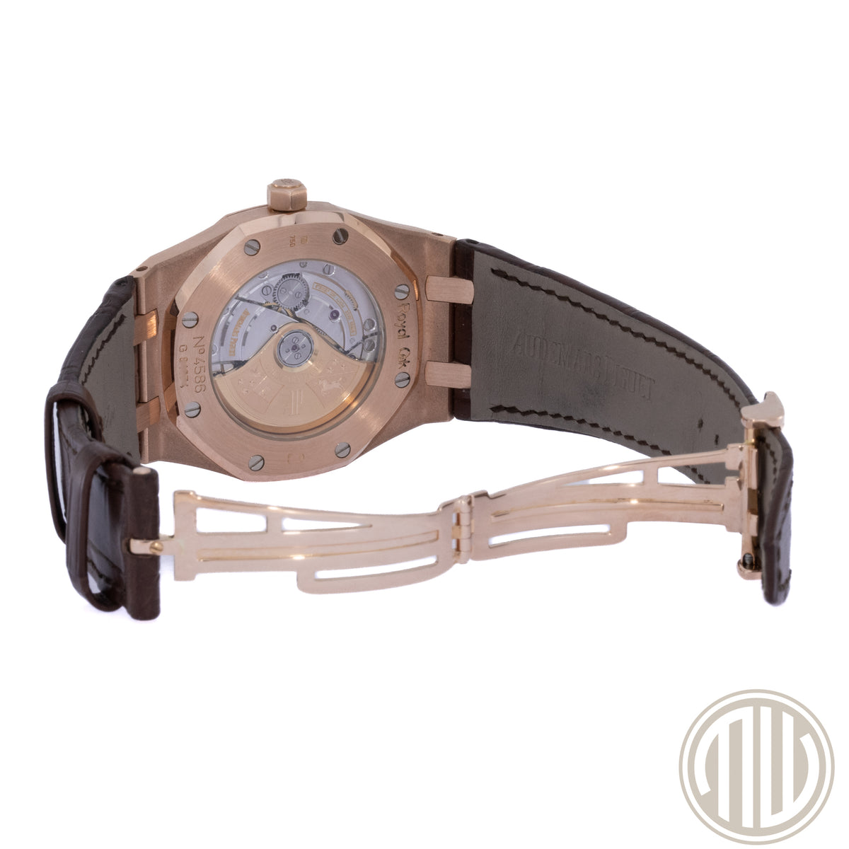 Audemars Piguet Royal Oak Selfwinding White Dial | 18kt Rosegold | Box and Papers | 2013