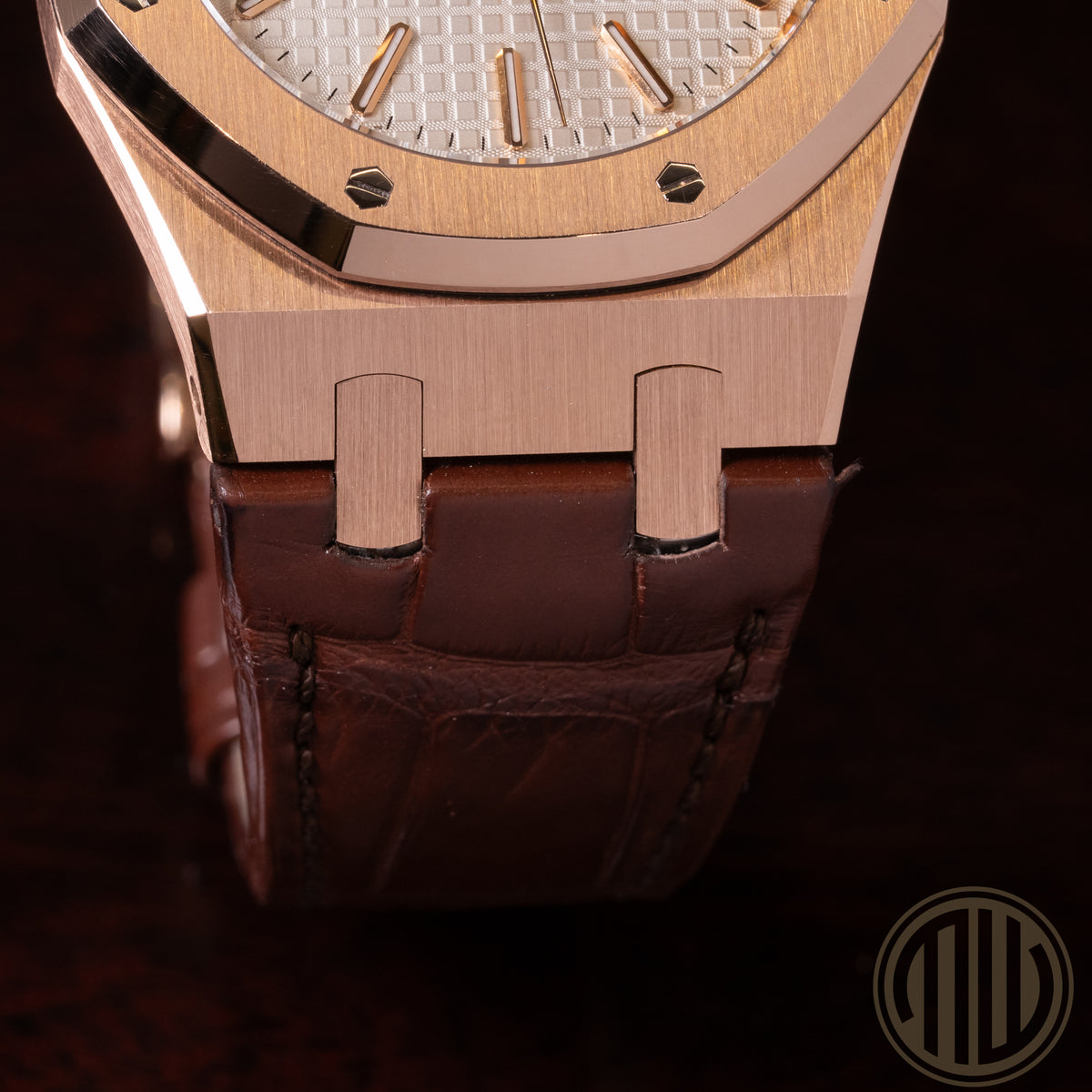 Audemars Piguet Royal Oak Selfwinding White Dial | 18kt Rosegold | Box and Papers | 2013