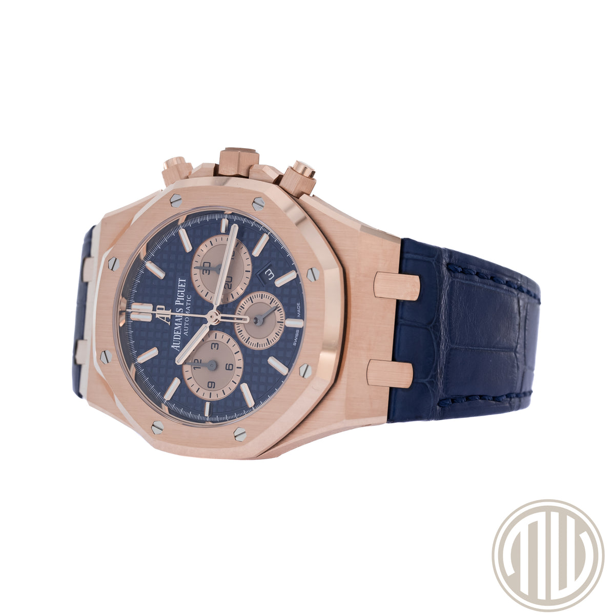 Audemars Piguet Royal Oak Chronograph Blue Dial | Roségold | Box and Papers | 2020 | 26331OR