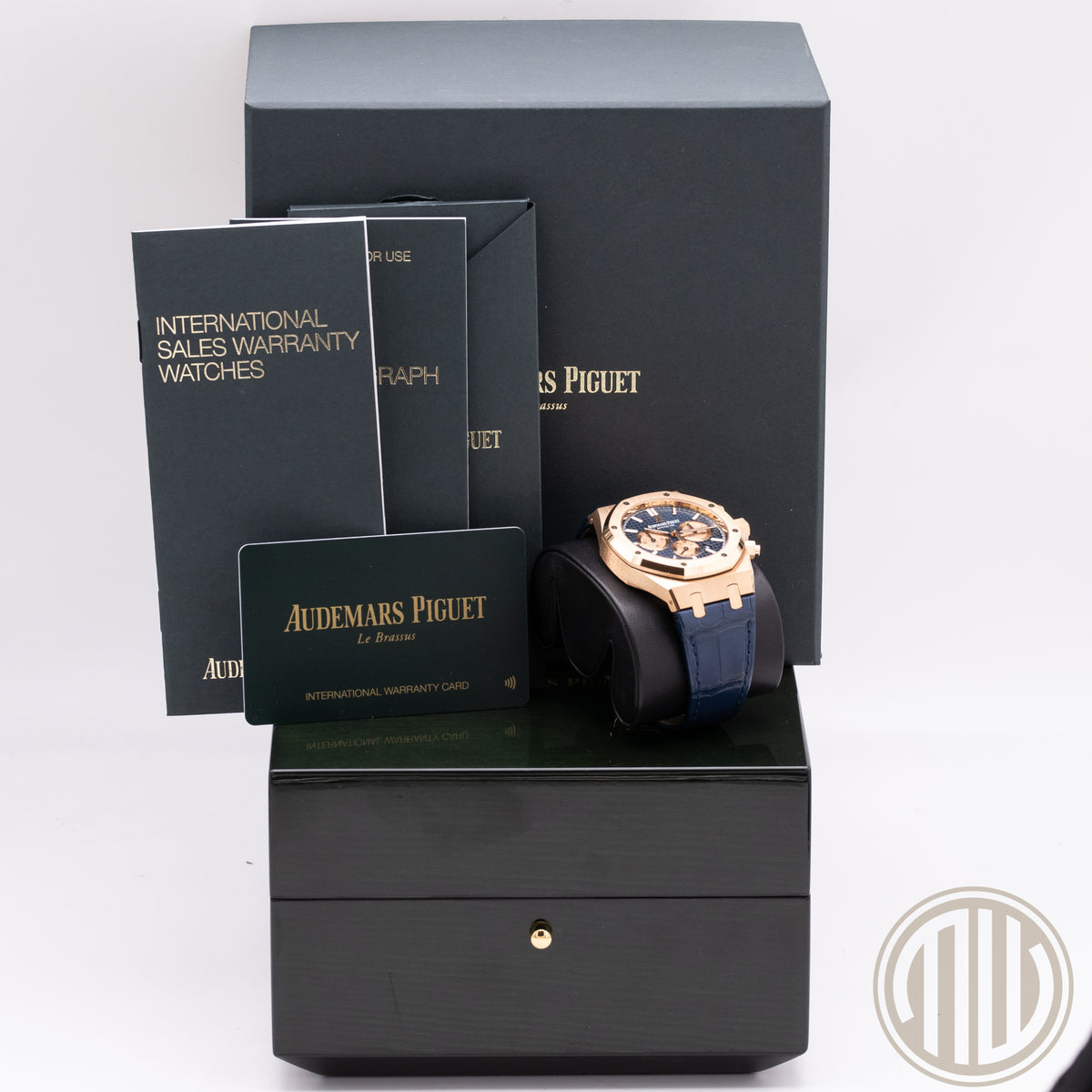 Audemars Piguet Royal Oak Chronograph Blue Dial | Roségold | Box and Papers | 2020 | 26331OR