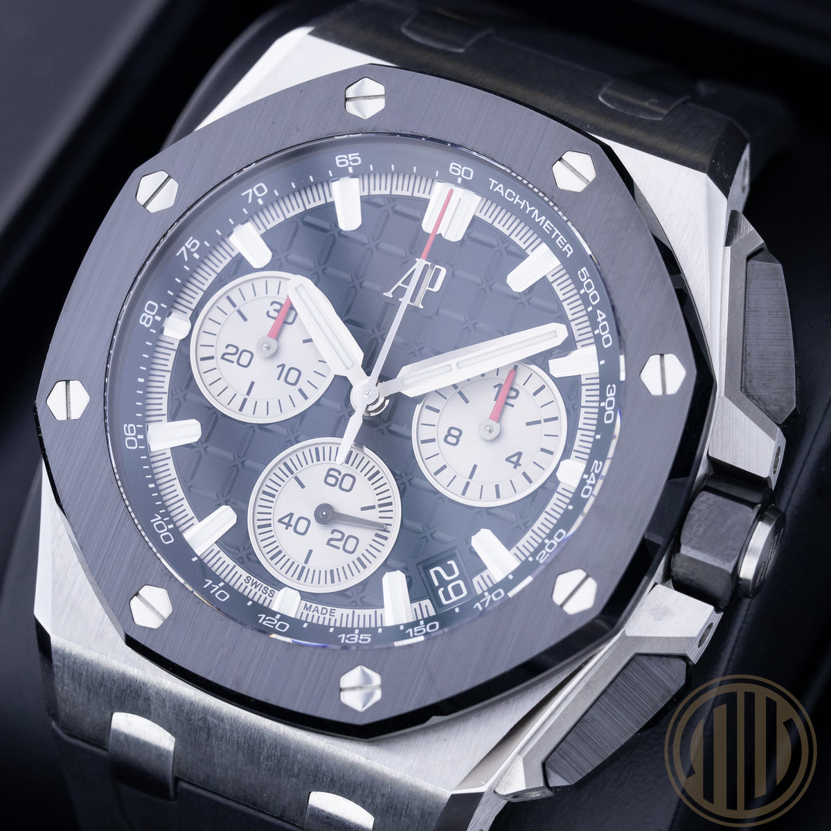 Audemars Piguet Royal Oak Offshore Chronograph Black Dial | Steel | German Watch | Box and Papers | 2022