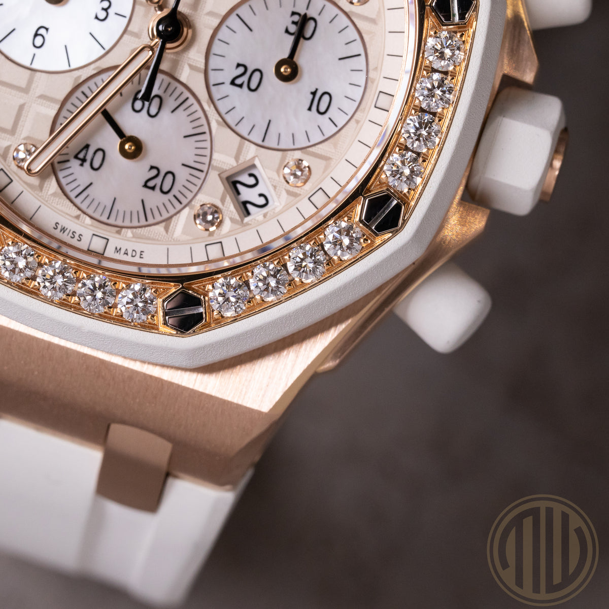 Audemars Piguet Royal Oak Offshore Lady Factory Diamonds | 18kt Roségold | AP-Extract