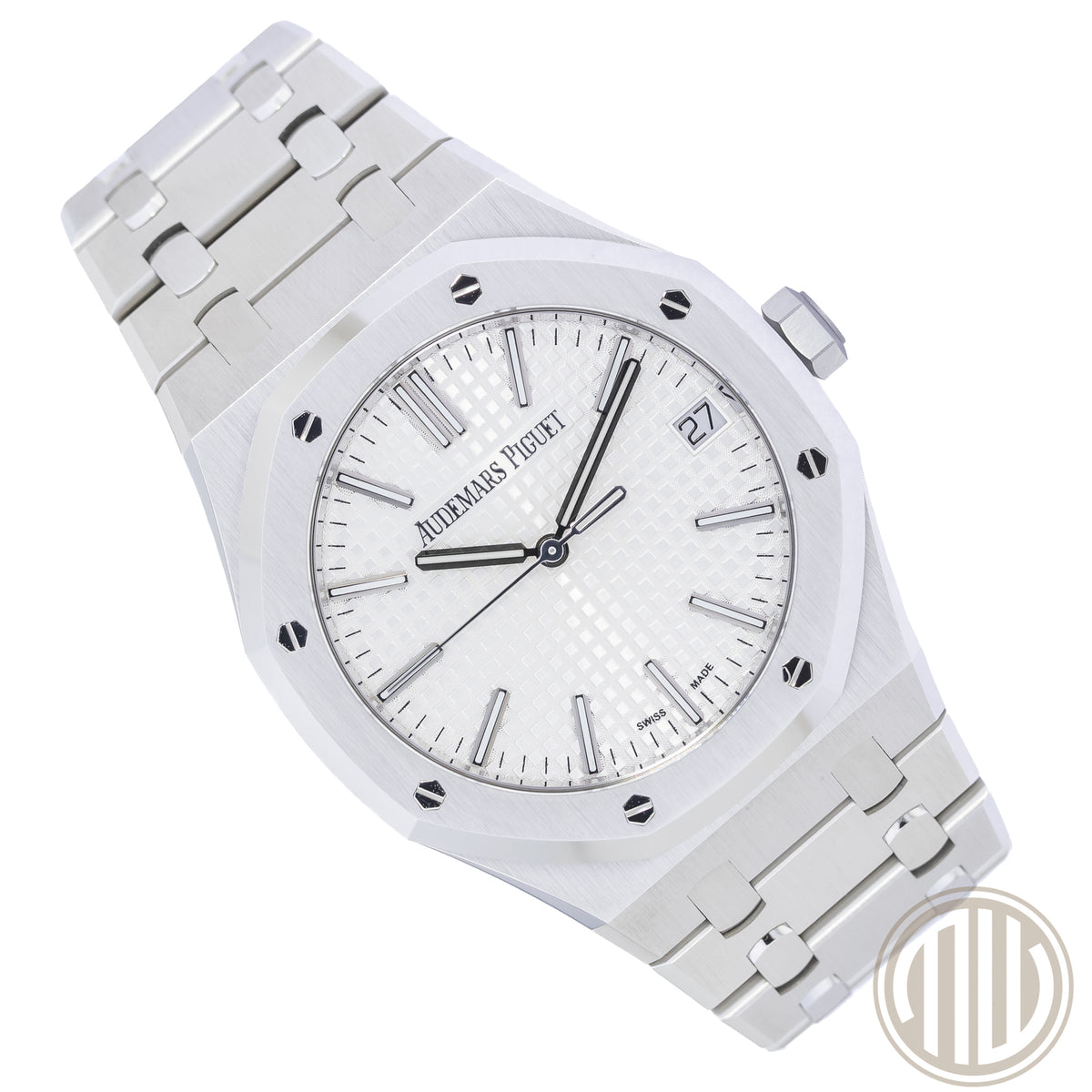 Audemars Piguet Royal Oak "50th Anniversary" White Dial | Unworn | Fullset | 2022 | 15510ST