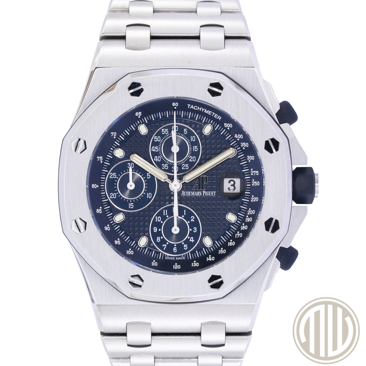 Audemars Piguet Royal Oak Offshore Chronograph "Beast" | Blue Dial | AP-Warranty | Box and Papers | 2020