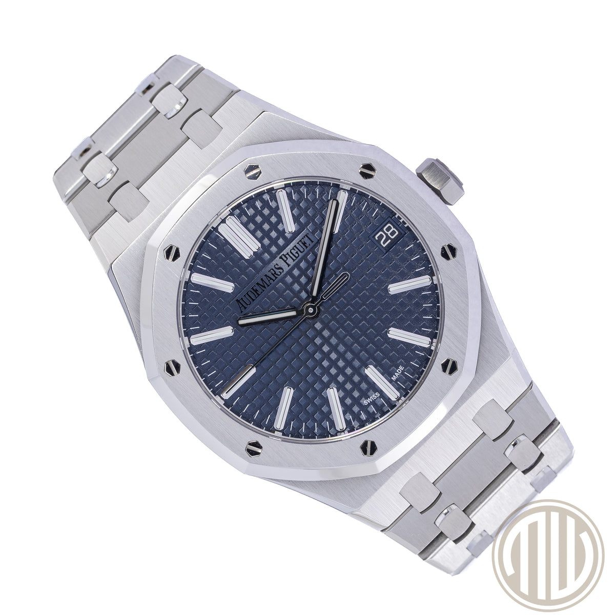 Audemars Piguet Royal Oak Selfwinding 50th Anniversary | Blue Dial | Box and Papers | 2022