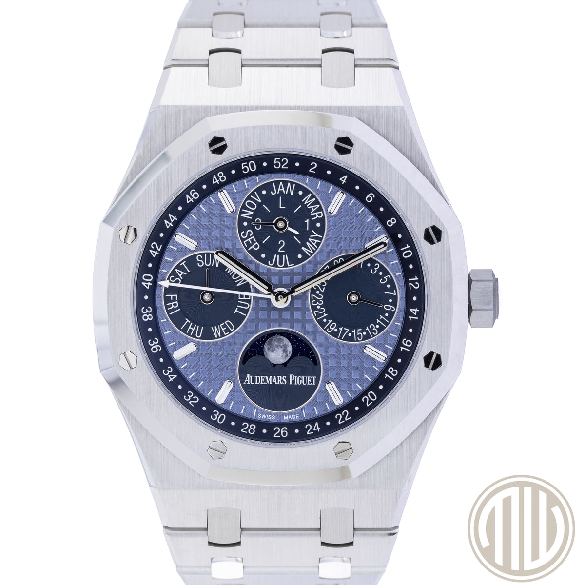 Audemars Piguet Royal Oak Perpetual Calendar Blue Dial | New | Unworn | Box and Papers | 2022
