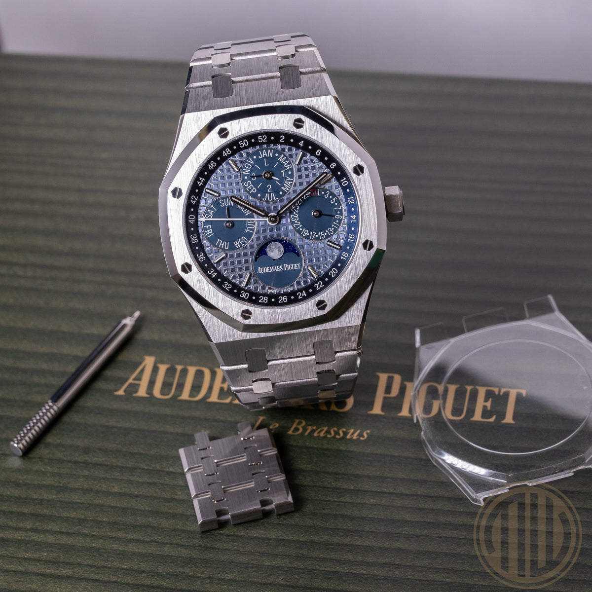 Audemars Piguet Royal Oak Perpetual Calendar Blue Dial | New | Unworn | Box and Papers | 2022