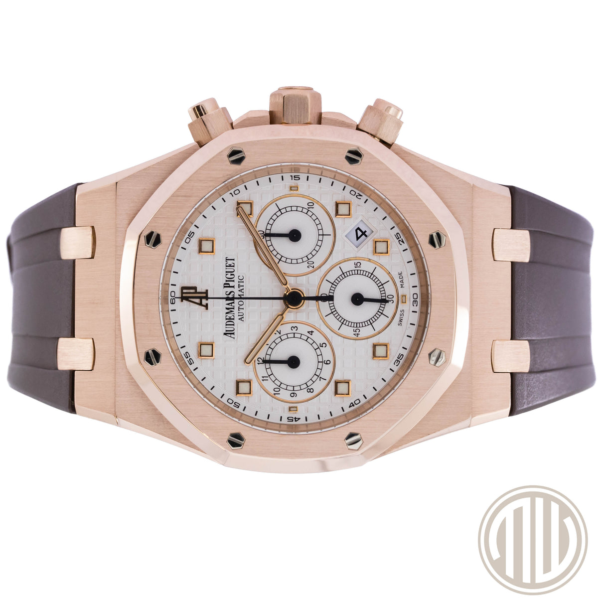 Audemars Piguet Royal Oak Chronograph 18kt Roségold | White Dial | Box and Papers | 2007