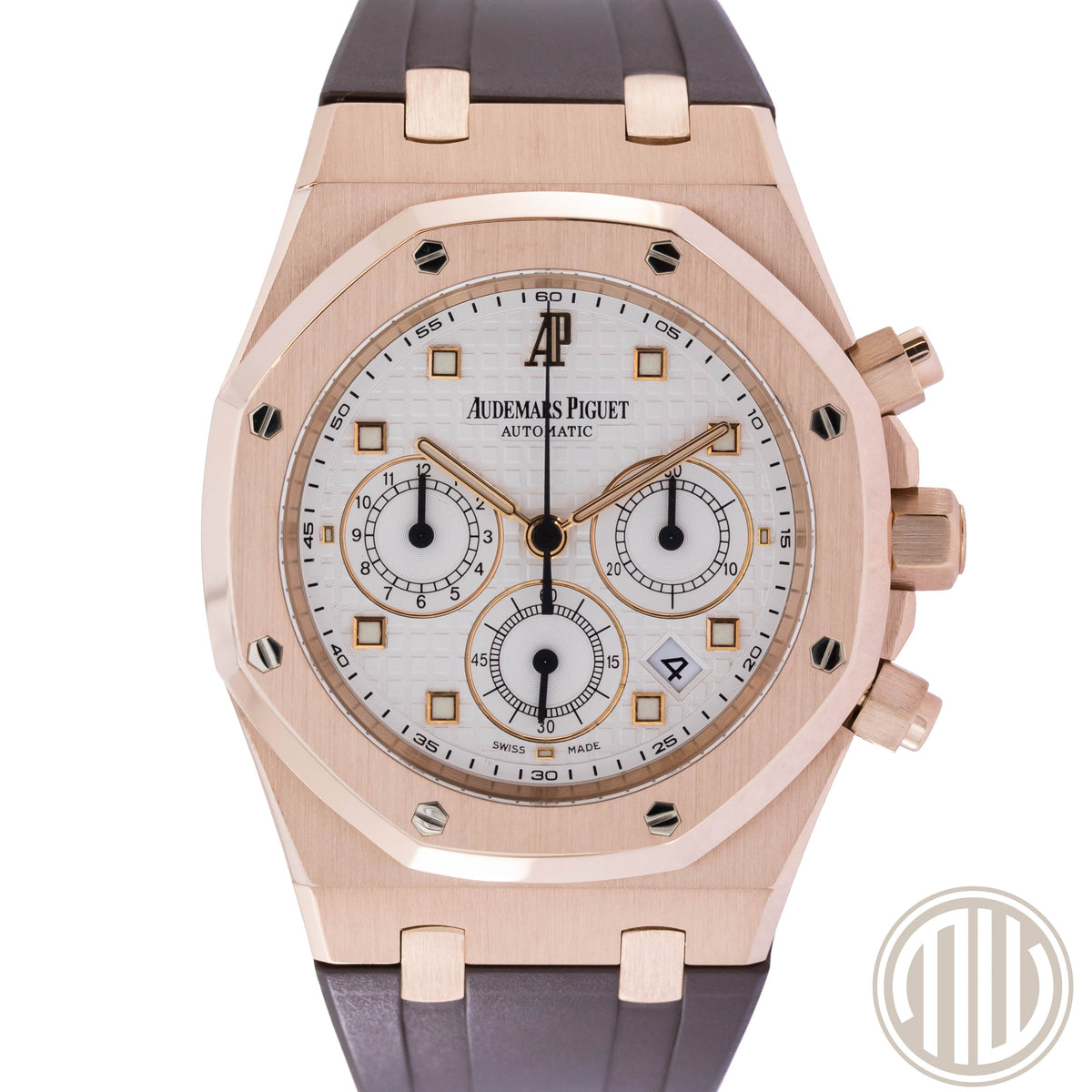 Audemars Piguet Royal Oak Chronograph 18kt Roségold | White Dial | Box and Papers | 2007