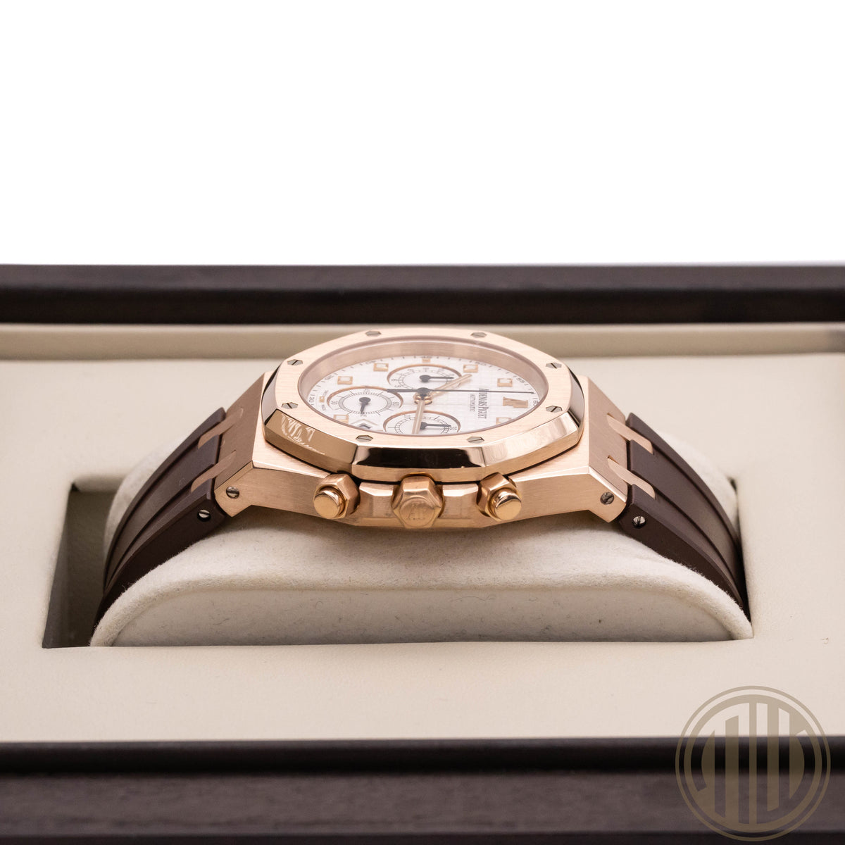 Audemars Piguet Royal Oak Chronograph 18kt Roségold | White Dial | Box and Papers | 2007
